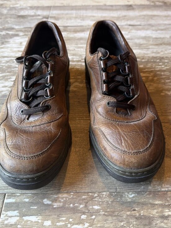 MEPHISTO Match Run-Off Brown Walking Comfort Air-Jet Shoes Men’s 8